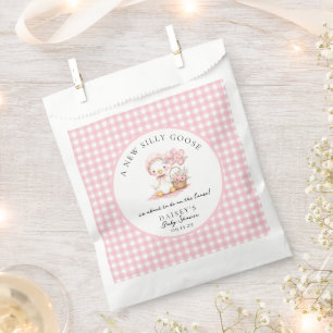 Alberne Gänse Wasserfarbe Mädchen Kinderdusche Gef Geschenktütchen