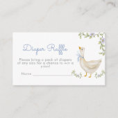 Alberne Gänse Wildblume Gewinnspiel Begleitkarte (Vorderseite)