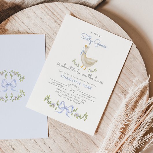 Alberne Gänseblütendusche Einladung