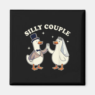 Alberne Gänsebrücke und -amp; Groom Wedding Bachel Magnet