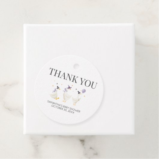 Alberne Gänsedusche Geschenkanhänger (Beispiel)