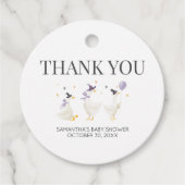 Alberne Gänsedusche Geschenkanhänger (Vorderseite)