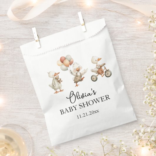 Alberne Gänsedusche Geschenktütchen (Ausgeschnitten)