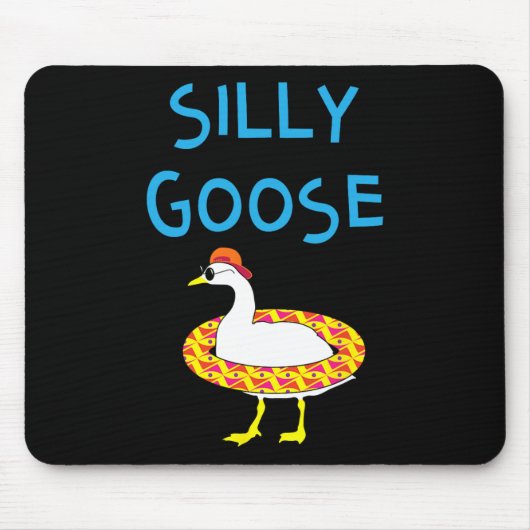 Alberne Gänseduschen Halloween-Stühle und Floatie Mousepad (Vorne)