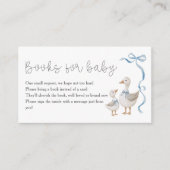 Alberne Gänseduschenbücher für Baby Begleitkarte (Vorderseite)