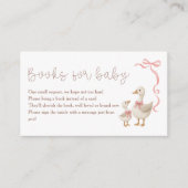 Alberne Gänseduschenbücher für Baby Begleitkarte (Vorderseite)