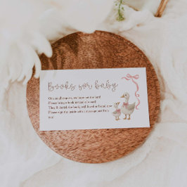 Alberne Gänseduschenbücher für Baby Begleitkarte