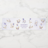 Alberne GänseGeburtstagspartei Wasserflaschenetikett (Einzelnes Label)