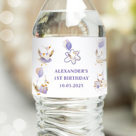 Alberne GänseGeburtstagspartei Wasserflaschenetikett