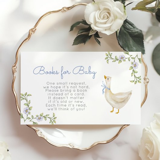 Alberne Gänsehuchbücher für die Wildblume Begleitkarte