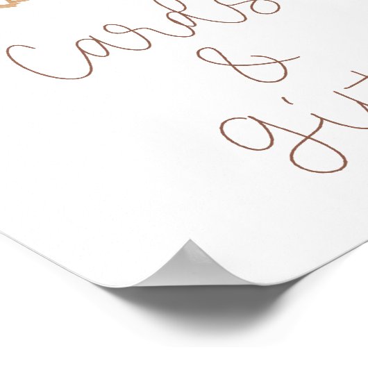 Alberne Gänsehühnchen Kinderspielkarten und Gesche Poster (Ecke)