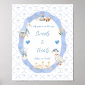 Alberne Gänsehuppe Kindermädchen Süßigkeiten und L Poster (Vorne)