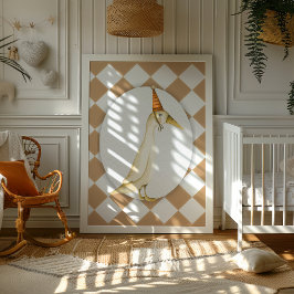 Alberne Gänseneutrale Kinderzimmer-Wand Poster