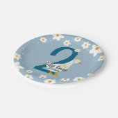 Alberne Gänsepapierplatte Pappteller (Schrägansicht)