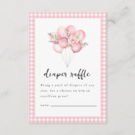 Alberne Gänsewatte Girl Dusche Begleitkarte