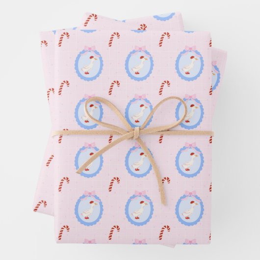 Alberne Gänseweihe Geschenkpapier Set (Beispiel)