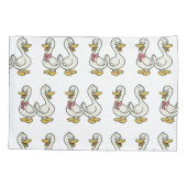 Alberne Gänskinder Kissenbezug (Rückseite)