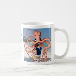 Alberne Geschichten: Man isst Octopus-Kaffee-Tasse Kaffeetasse