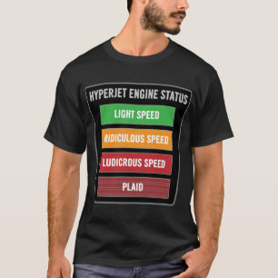 alberne Geschwindigkeit des hyperjet Motor-Status T-Shirt