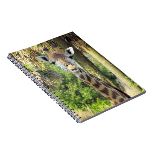 Alberne Giraffe - 6.5 x 8.75 Notebook Notizblock (Rechte Seite)