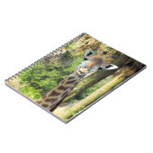 Alberne Giraffe - 6.5 x 8.75 Notebook Notizblock (Linke Seite)