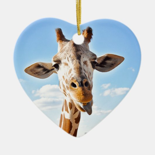 Alberne Giraffe Keramikornament (Vorne)