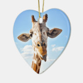 Alberne Giraffe Keramikornament (Links)
