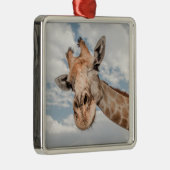 Alberne Giraffe Ornament Aus Metall (Rechts)