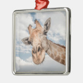 Alberne Giraffe Ornament Aus Metall (Links)