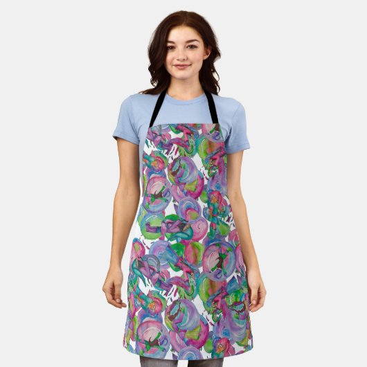 Alberne Gnome mit Blasen Schürze (Getragen)