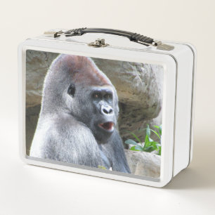 Alberne Gorilla Metal Lunchbox