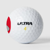 Alberne graue Katze Golfball (Logo)