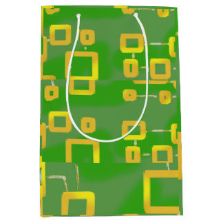 Alberne grüne Geschenktasche Mittlere Geschenktüte