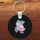 alberne Hippie Schlüsselanhänger (Vorderseite)