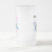 Alberne Jungen Fischen ist für Mädchen, die TShirt Mattglas Bierglas (Mittel)