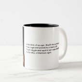 Alberne Kaffee-Tasse Zweifarbige Tasse (VorderseiteRechts)