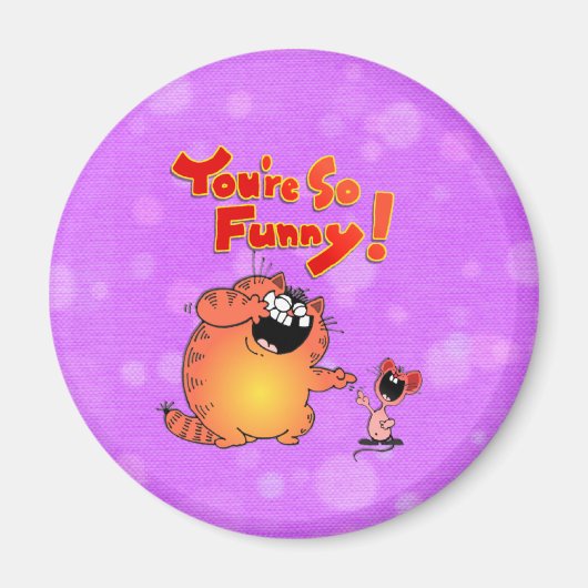 alberne Katze Magnet (Vorne)