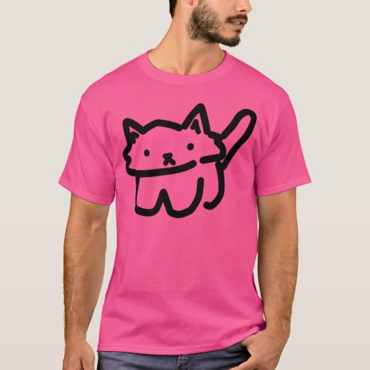 Alberne Katze T-Shirt (Vorderseite)