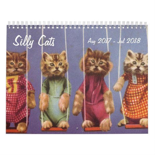 Alberne Katzen und Kätzchen - August 2017 bis Juli Kalender (Titelbild)