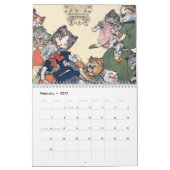 Alberne Katzen und Kätzchen - August 2017 bis Juli Kalender (Feb 2027)
