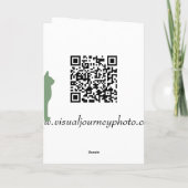 Alberne Katzengeburtstagskarte Karte (Rückseite)