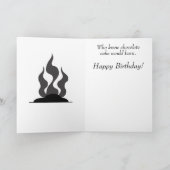 Alberne Katzengeburtstagskarte Karte (Innenseite)