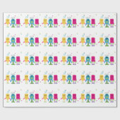 Alberne Kleine Monster Geschenkpapier (Flach)