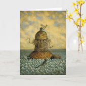 Alberne Kosmologiekarte Karte (Gelbe Blume)