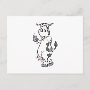 alberne Kuhmilch Postkarte