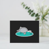 alberne Maus mit gebrochenem Bein Postkarte (Stehend Vorderseite)