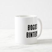 Alberne Meme-Bogos gebunden Kaffeetasse (VorderseiteRechts)