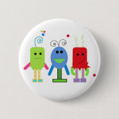 Alberne Monster Button (Vorderseite)