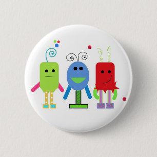 Alberne Monster Button