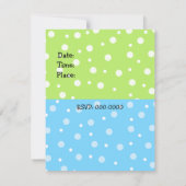 Alberne Monster Einladung zum Geburtstag (Rückseite)